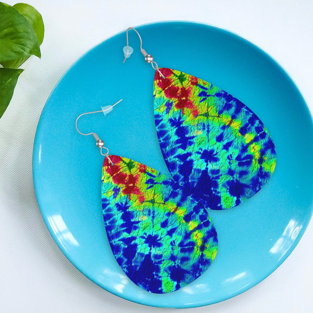 Rave Spectrum Splash Leather Teardrop