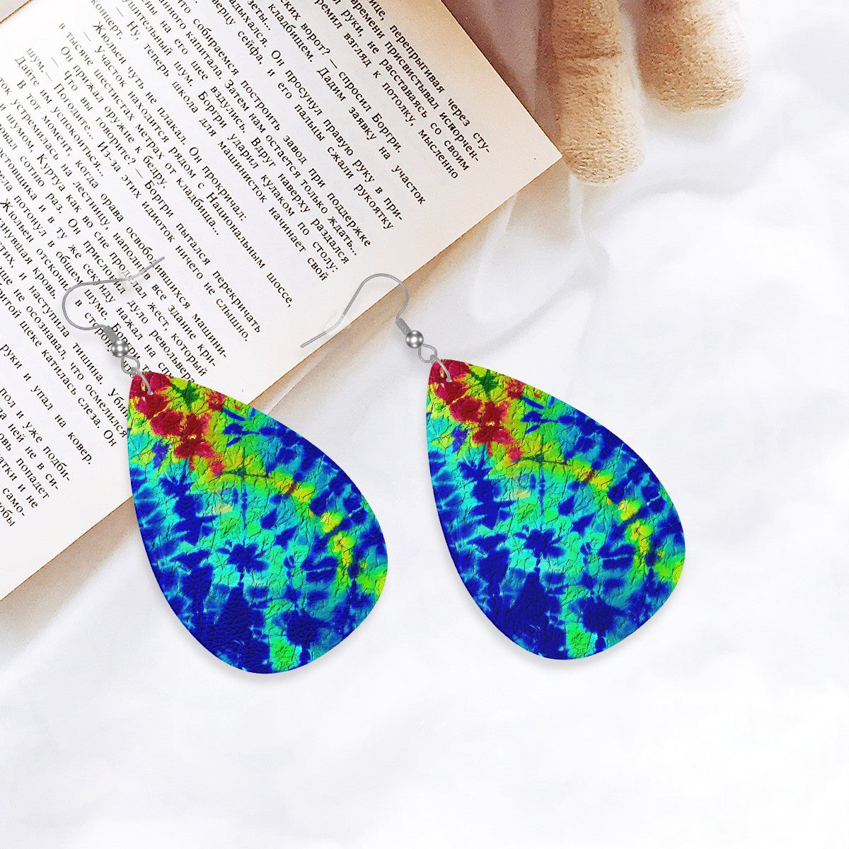 Rave Spectrum Splash Leather Teardrop